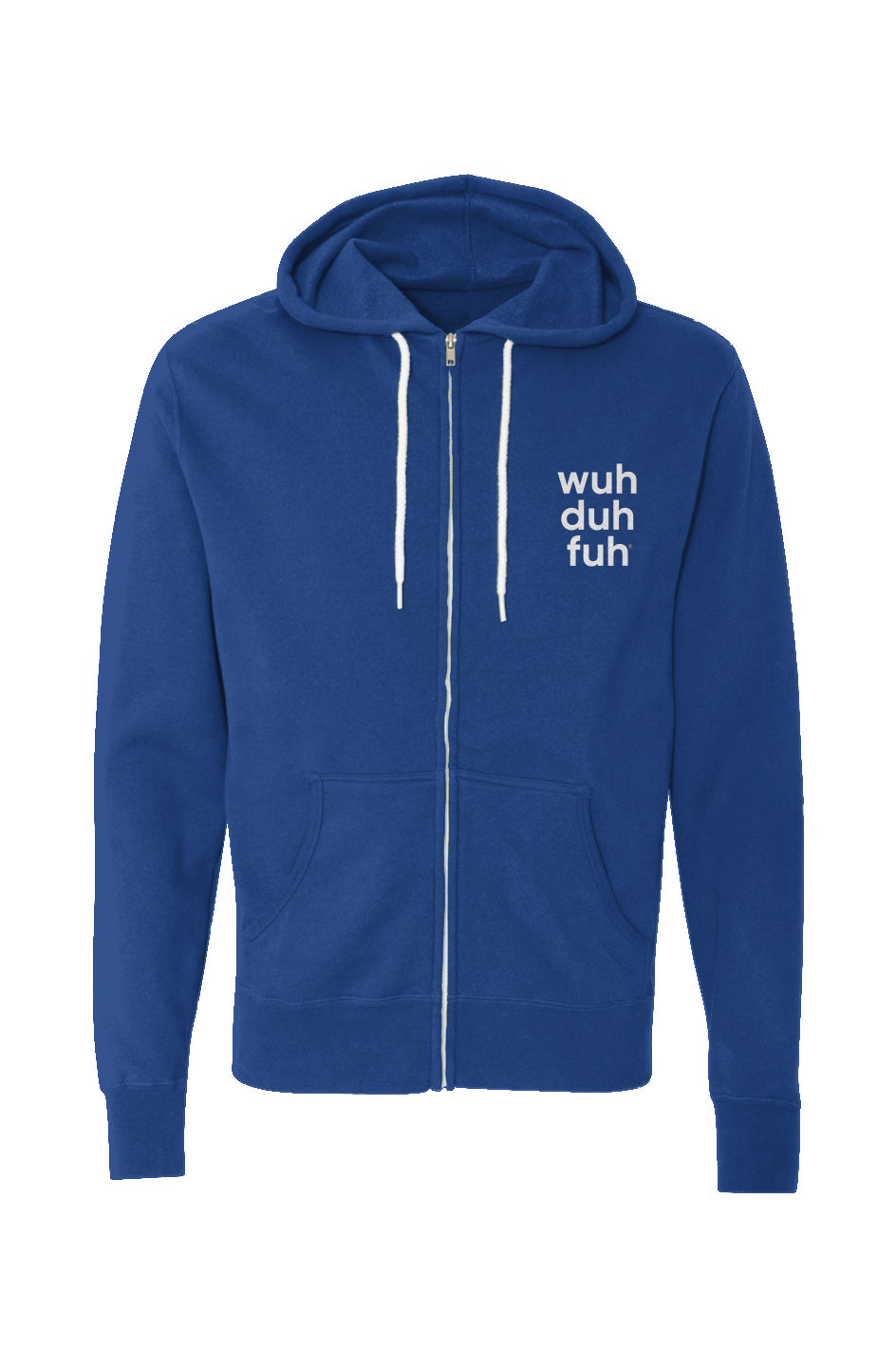 Unisex Lightweight Full-Zip Hoodie