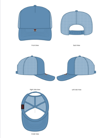 Trucker Hat - Embroidered Patch