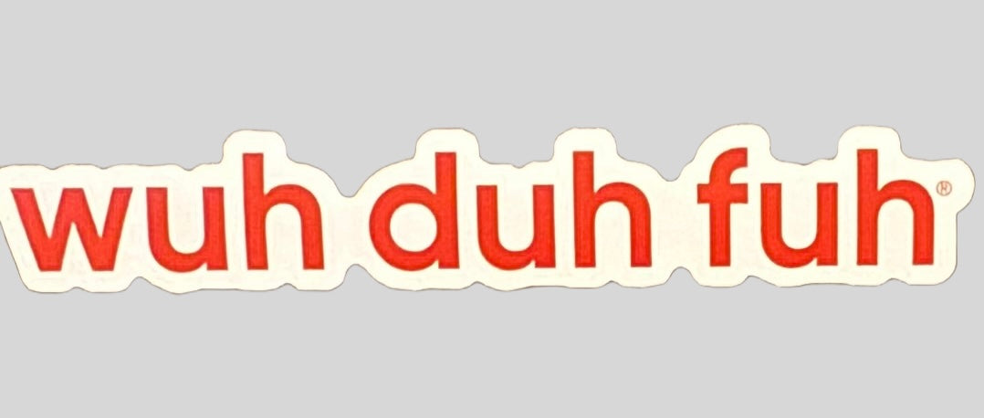 Vinyl Sticker Removable Bumper Sticker - Red / Black / Turquoise / Pink