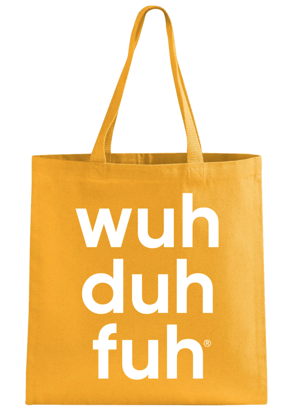 Canvas Tote Bag - Aqua / Gold / Maroon / Neon Pink