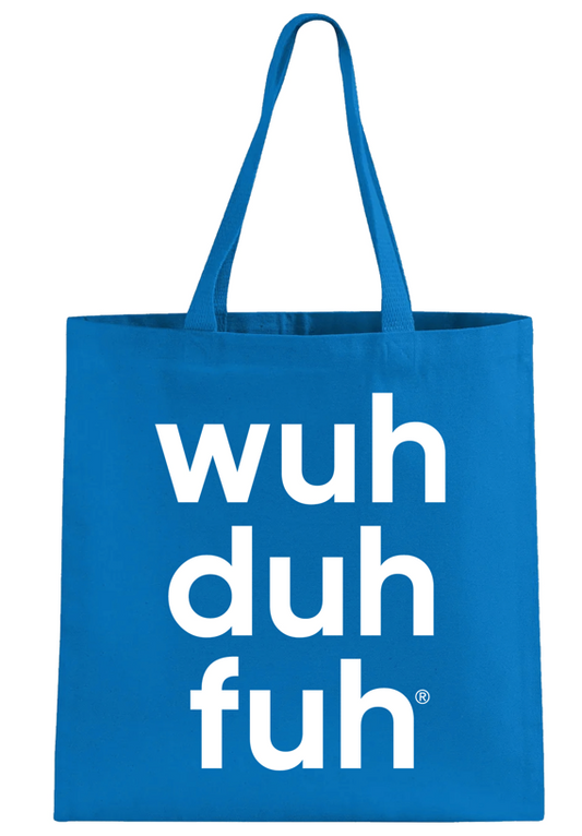 Canvas Tote Bag - Aqua / Gold / Maroon / Neon Pink