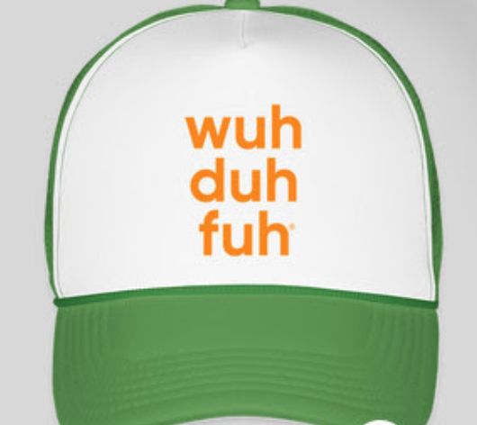 Trucker Hat Kelly Green Orange