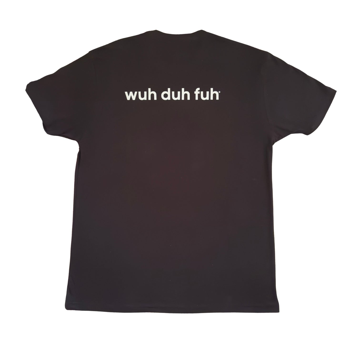 Black Tee – Front + Back Logo