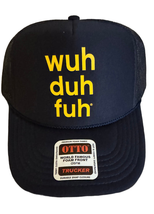 Trucker Hat Navy & Gold